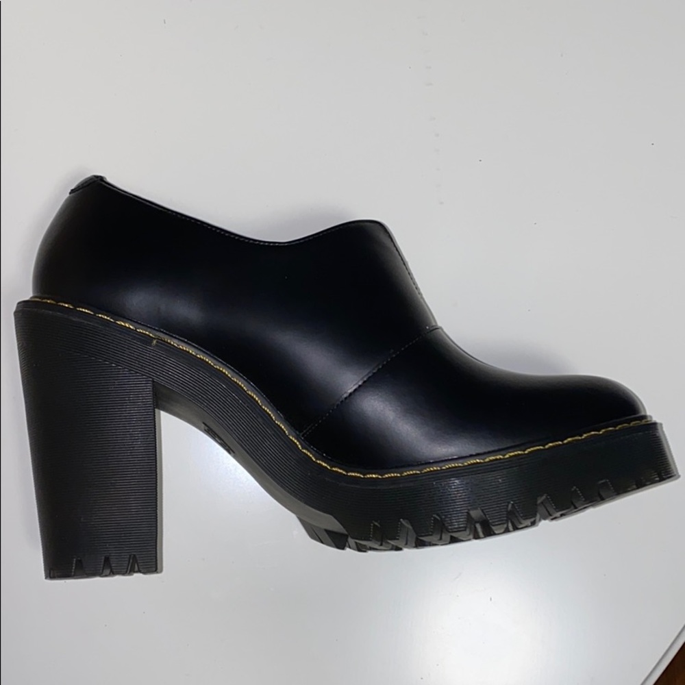 RARE AUTH NIB DR. MARTENS CORDELIA PLATFORM BOOTIE - Picture 5 of 11